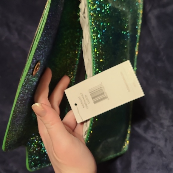 NWT Steve Madden Clutch Balright Green - Picture 3 of 4